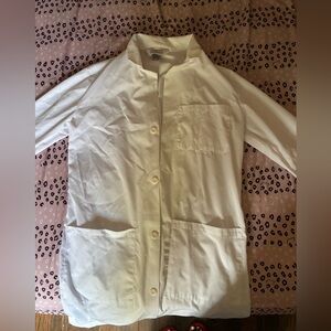 Broward College Lab Coat w/ black goggles